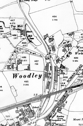 MAP OF WOODLEY